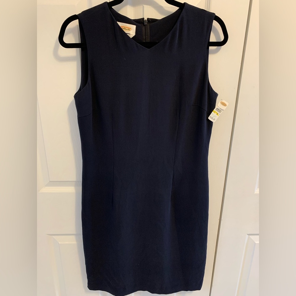 Talbots Silk Blue Dress Size 8